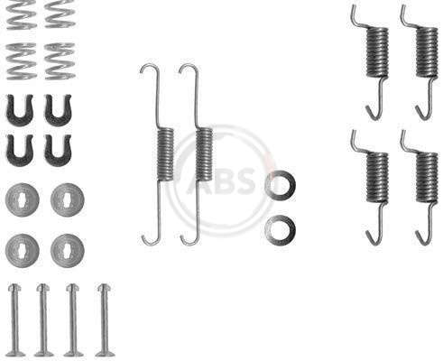 Kit d'accessoires (mâchoires de frein de stationnement)