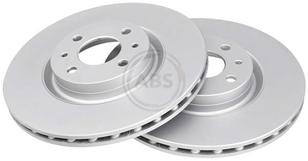 Jeu de 2 disques de frein