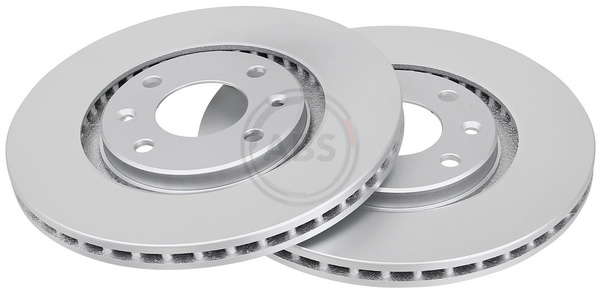 Jeu de 2 disques de frein