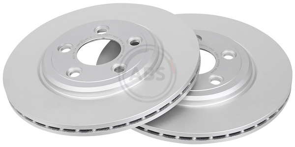 Jeu de 2 disques de frein