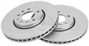Jeu de 2 disques de frein