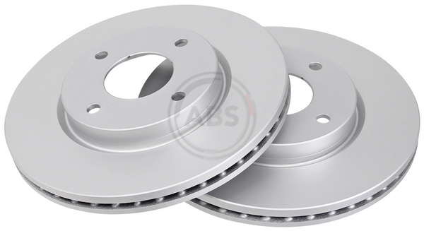 Jeu de 2 disques de frein
