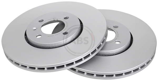 Jeu de 2 disques de frein