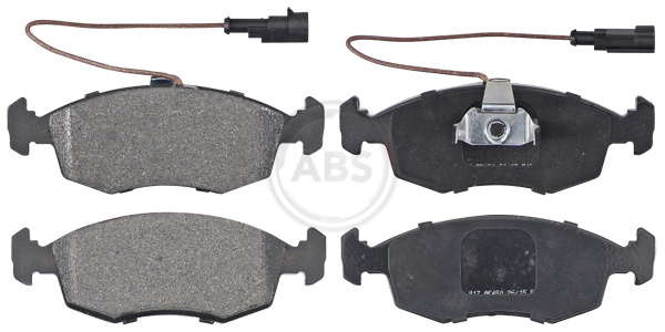 Jeu de plaquettes de frein avant