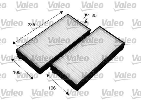FILTRE HAB (X2) KIA CLARUS RIO (PA)