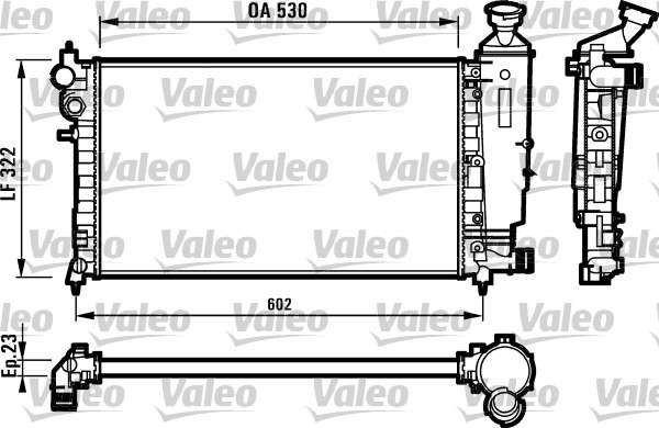 RAD MOT PSA SAXO, 106 I   II