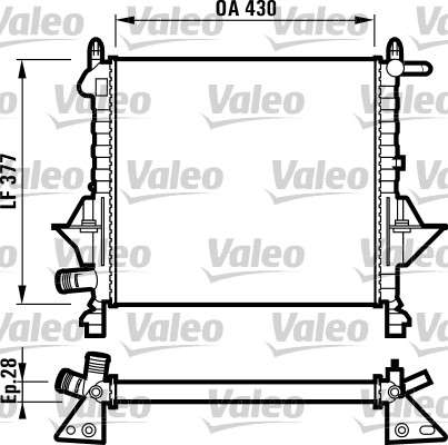 RAD MOT RENAULT TWINGO I