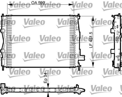 RAD MOT NISSAN QASHQAI