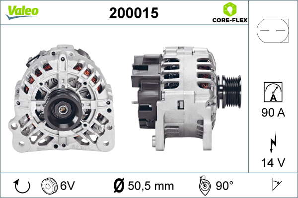 ALT-CORE FLEX-VW-POLO,LUPO,FABIAI,I