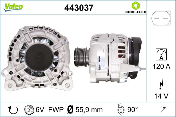 ALT-CORE FLEX-VW-POLO,A2,IBIZ,FABIA
