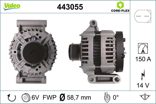 ALT-CORE FLEX-FIAT-DUCATO,TOURNEO,T