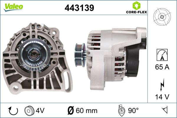 ALT-CORE FLEX-FIAT-DOBLO,PALIO,PUNT