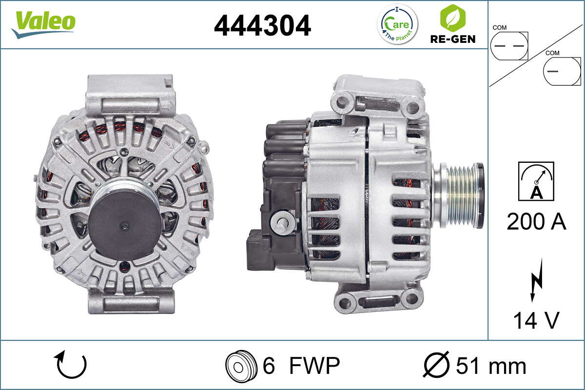 ALTERNATOR RE-GEN MERCEDES