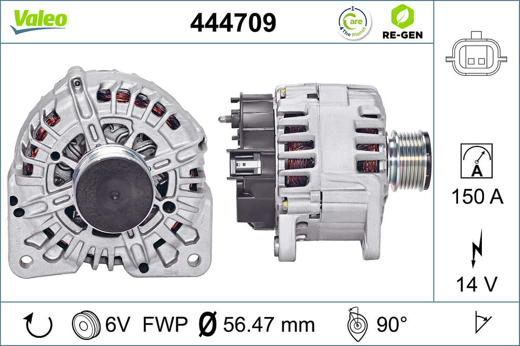 ALTERNATOR RE-GEN RENAULT-NISSAN
