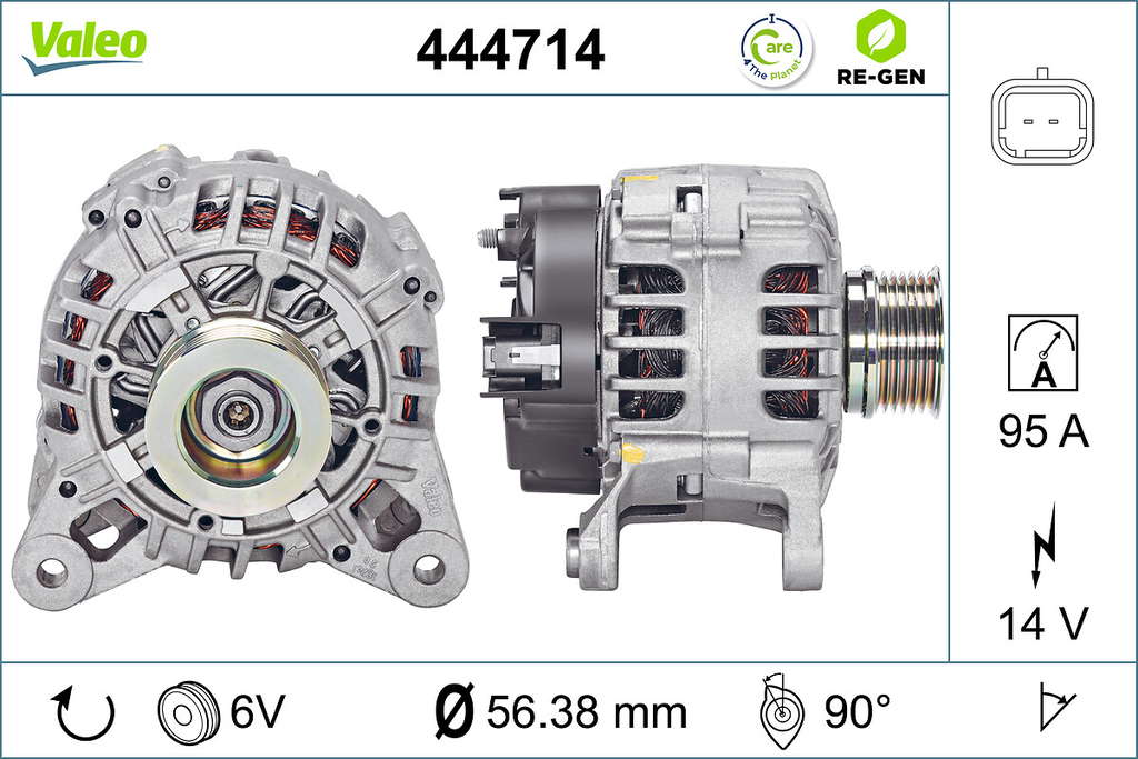 ALTERNATOR RE-GEN RENAULT-NISSAN