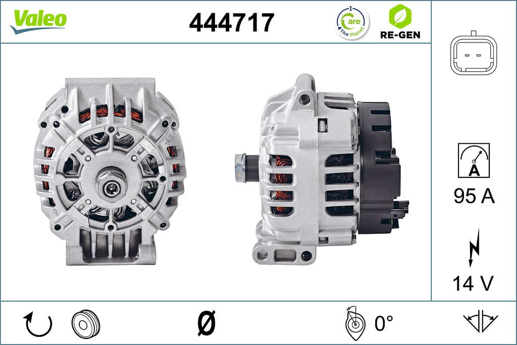 ALTERNATOR RE-GEN RENAULT-NISSAN