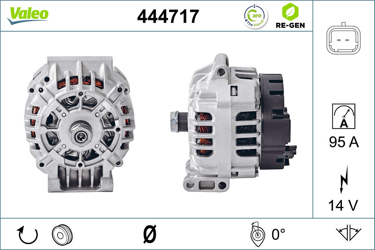 ALTERNATOR RE-GEN RENAULT-NISSAN