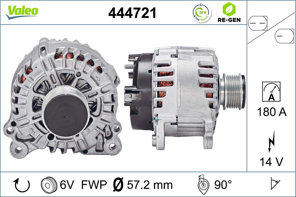 ALTERNATOR RE-GEN VW GROUP