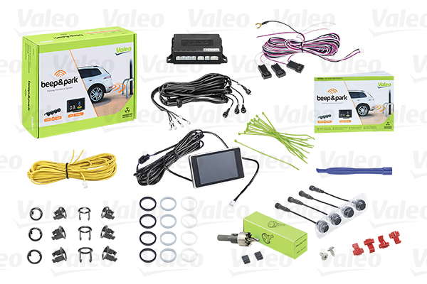 KIT N 2 BEEP PARK 4CAPTEURS+ECRANLC