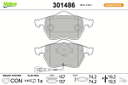 PLAQ FREIN FIRST VW NEW BEETLE