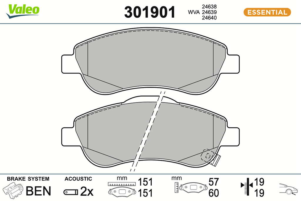 PLAQ FREIN FIRST HONDA CR-VIII (RE)