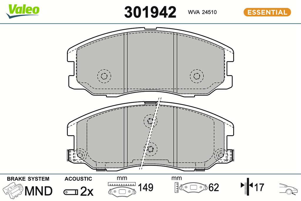PLAQ FREIN FIRST CHEVROLET CAPTIVA