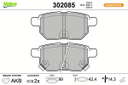 PLAQ FREIN FIRST TOYOTA AURIS 10.06