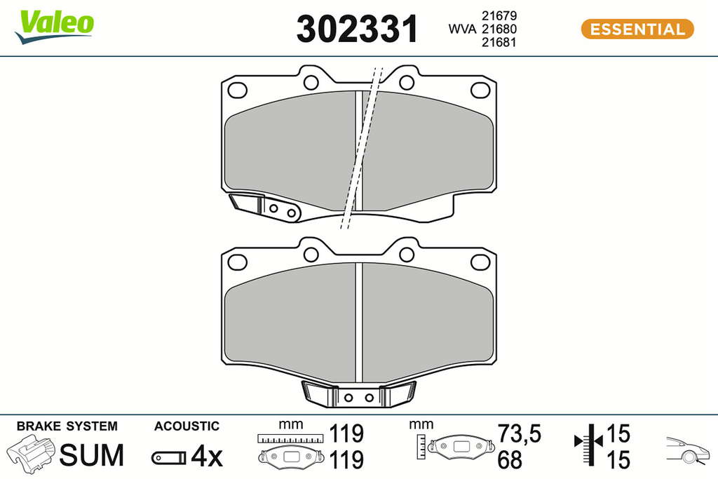 PLAQ FREIN FIRST TOY LCRUISER 04.96