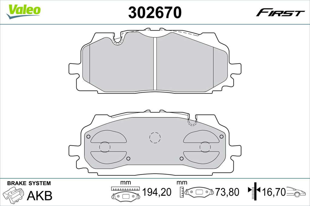 PLAQUETTE DE FREIN AUDI A4 B9 AVANT