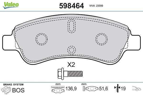 PLAQ FR CITR C3,C4 / PEUG 207,208,3