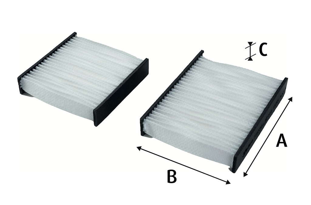 FILTRE HAB (X2) PEUG 207 (PA)