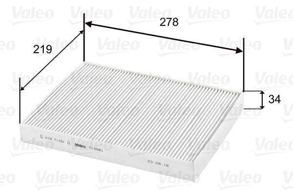 FILTRE HAB VW CARAVELLE/Q7 (PA)