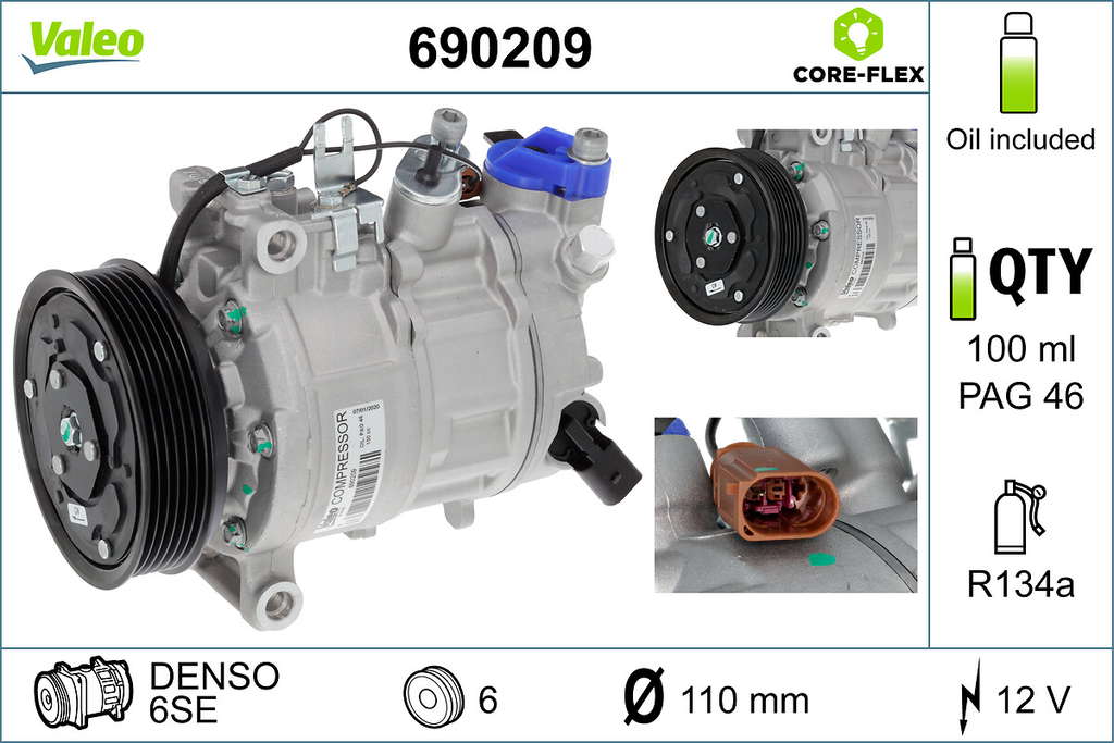 COMP CF NE AUDI A4 A5 Q5