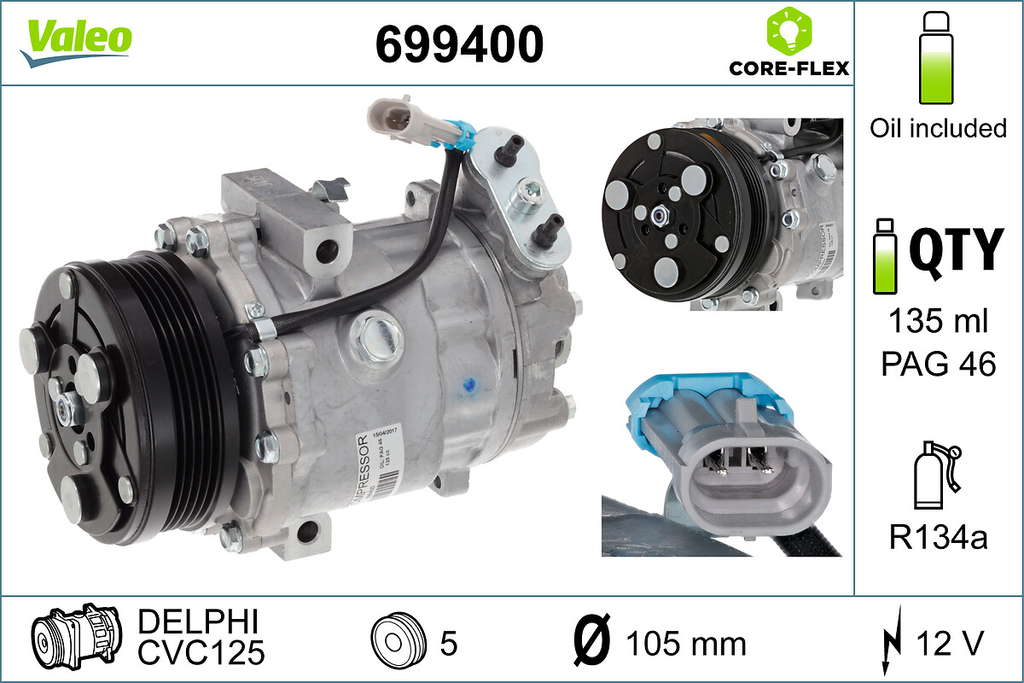 COMP CF NE OPEL ASTRA G