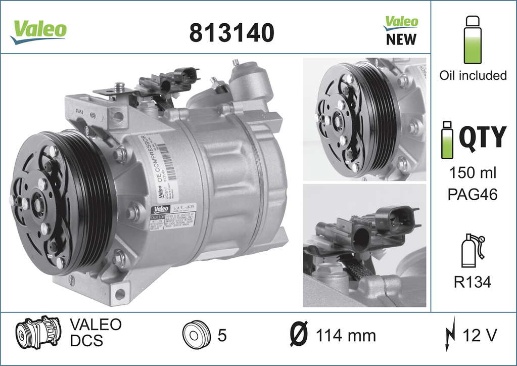COMP NE VOLVO S80,  V70, XC60, XC70