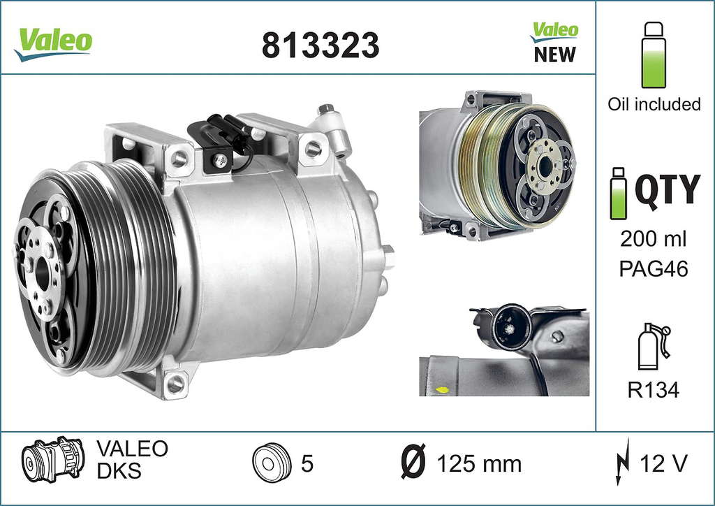 COMP NE FORD C-MAX, FOCUS II / VOLV