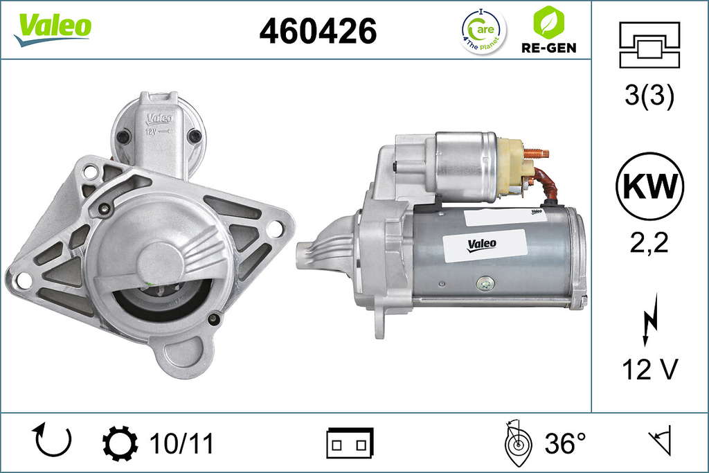 STARTER RE-GEN OPEL GROUP