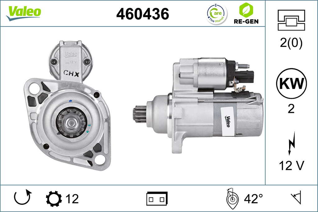 STARTER RE-GEN VW GROUP