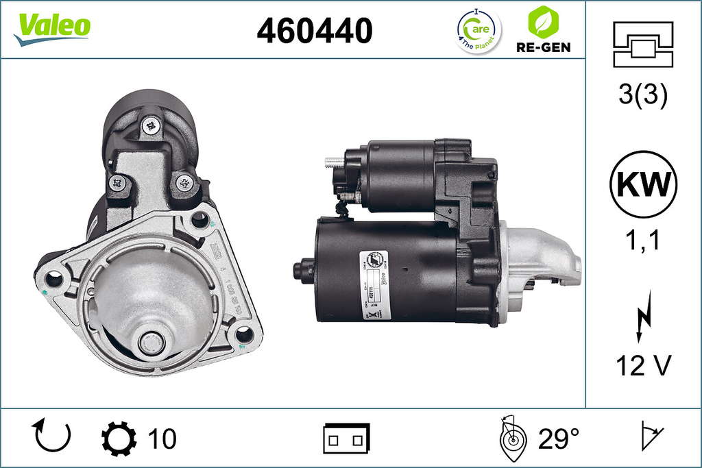 STARTER RE-GEN FORD