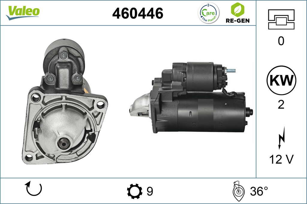 STARTER RE-GEN OPEL GROUP