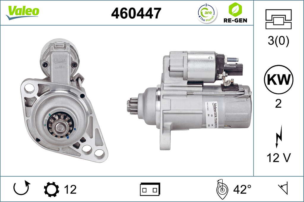 STARTER RE-GEN VW GROUP