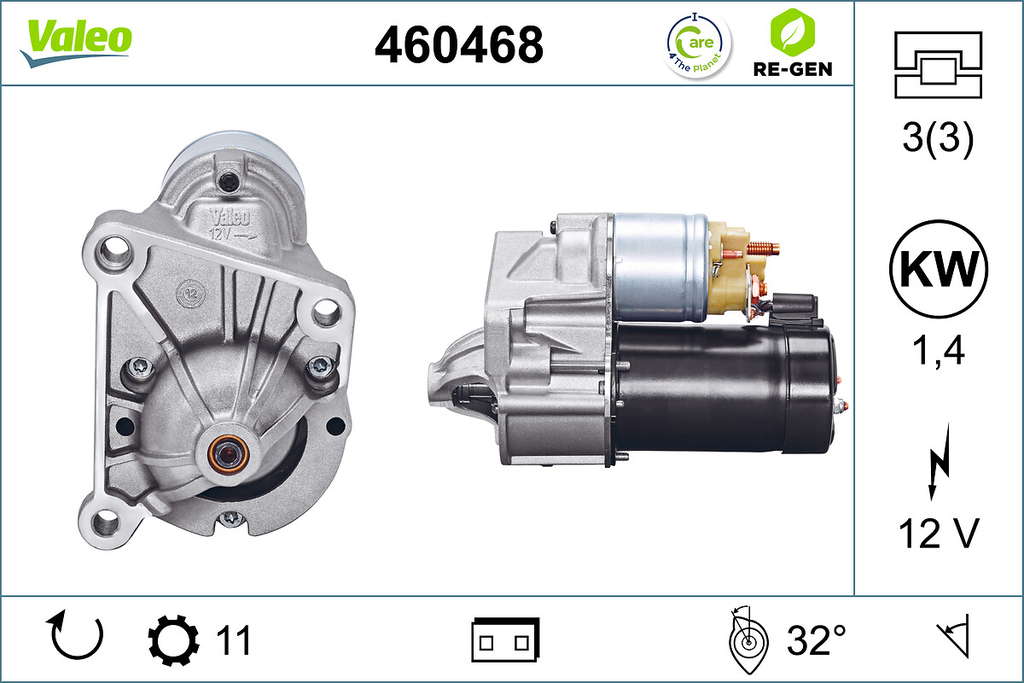 STARTER RE-GEN OPEL GROUP