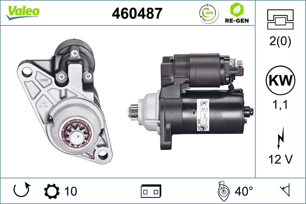 STARTER RE-GEN VW GROUP
