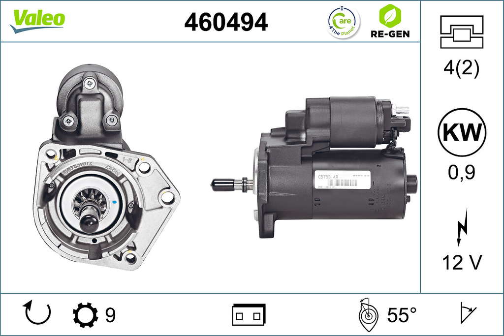 STARTER RE-GEN VW GROUP