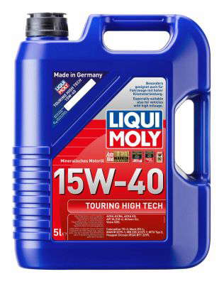 Huile moteur LIQUI MOLY Touring High Tech 15W40 - 5L