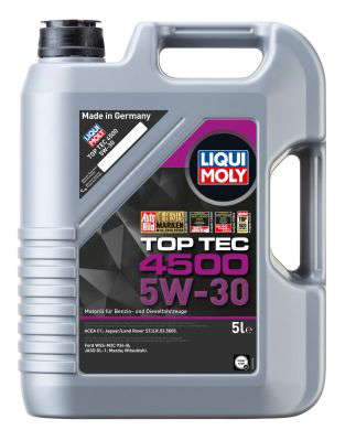 Huile moteur Top Tec 4500 5W-30 - 5 Litres