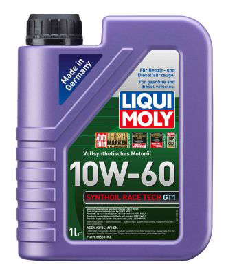 Huile moteur Synthoil Race Tech GT1 10W-60 - 1 Litre