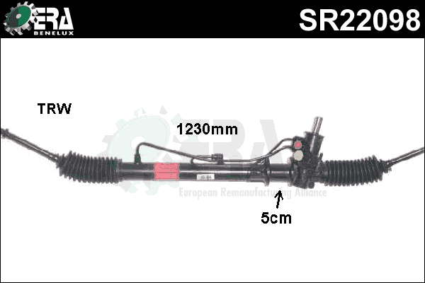 Crémaillère de direction