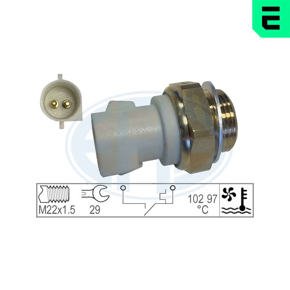 Thermocontact pour ventilateur de radiateur