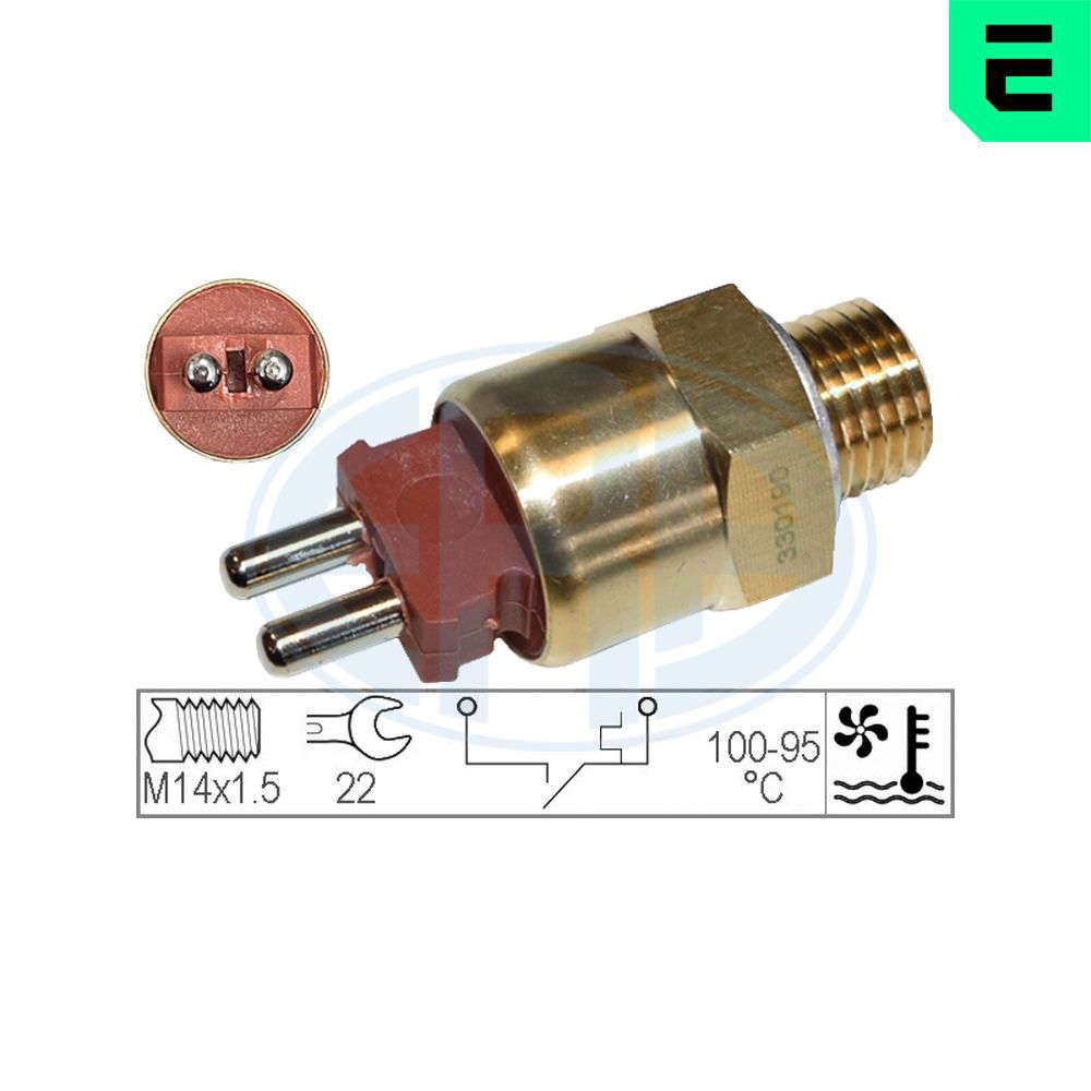 Thermocontact pour ventilateur de radiateur